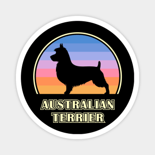 Australian Terrier Vintage Sunset Dog Magnet